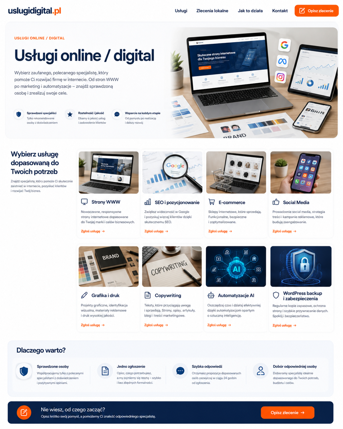 Usługi online i digital
